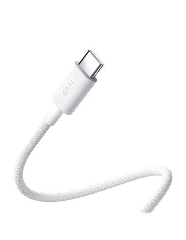 Кабель для зарядки и синхронизации Xiaomi BHR0878GL, USB Type-C/USB Type-C, 1м, Белый