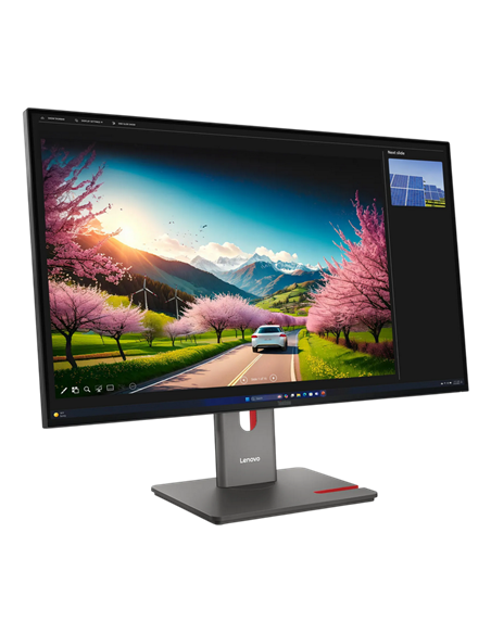 32" Monitor Gaming Lenovo ThinkVision P32UD-40, IPS 3840x2160 4K UHD, Negru