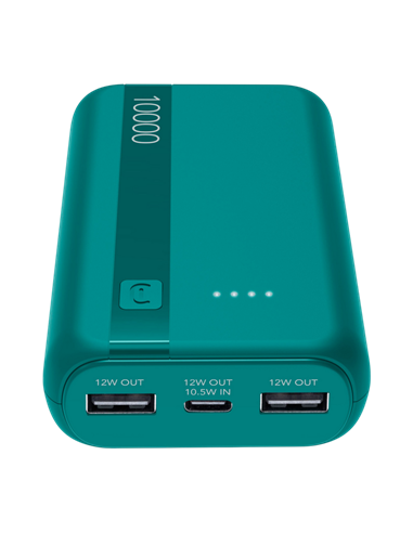 Acumulator extern Cellularline Essential, 10000mAh, Albastru