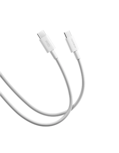 Cablu încărcare și sincronizare Xiaomi BHR087AGL, USB Type-C/USB Type-C, 2m, Alb