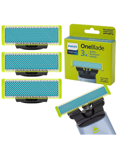 Lamă de schimb pentru aparatul de ras electric Philips QP235/50, Negru