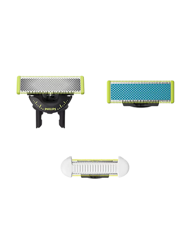 Сменное лезвие для электробритвы Philips OneBlade QP936/50, Чёрный