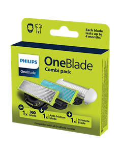 Lamă de schimb pentru aparatul de ras electric Philips OneBlade QP936/50, Negru 2