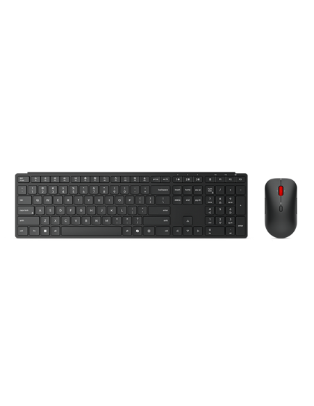 Клавиатура и мышь Lenovo 4X31S04838, Беспроводное, Чёрный