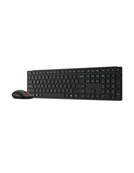 Клавиатура и мышь Lenovo 4X31S04838, Беспроводное, Чёрный