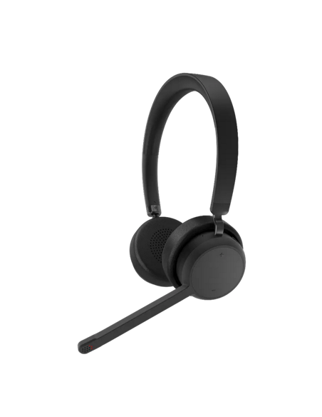 Гарнитура для компьютера Lenovo Stereo, Беспроводной, Чёрный