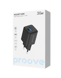 Зарядное устройство Proove Pocket Gan, 30Вт, Черный 2