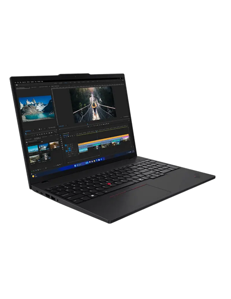 Ноутбук для бизнеса 16" Lenovo ThinkPad E16 Gen 3, Чёрный, Intel Core Ultra 7 256V, 16Гб/512Гб, Без ОС