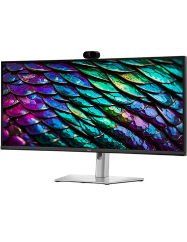 34" Игровой монитор DELL P3426WEB, IPS 3440x1440 WQHD, Серебристый