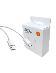 Cablu încărcare și sincronizare Xiaomi BHR087GGL, USB Type-A/USB Type-C, 1m, Alb 2