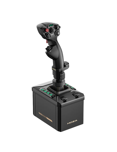 Schimbător de viteze MOZA AB6 Flight Simulator AS017, Negru