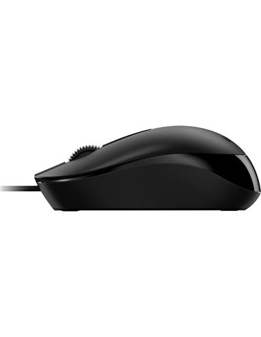Клавиатура и мышь Genius KM-160, Проводное, Чёрный