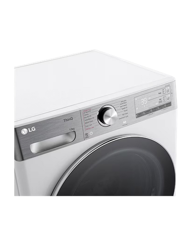 Mașină de spălat LG F4WR913P3WA, 13kg, Alb