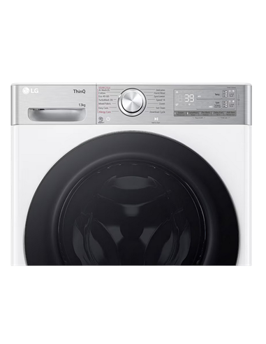 Mașină de spălat LG F4WR913P3WA, 13kg, Alb