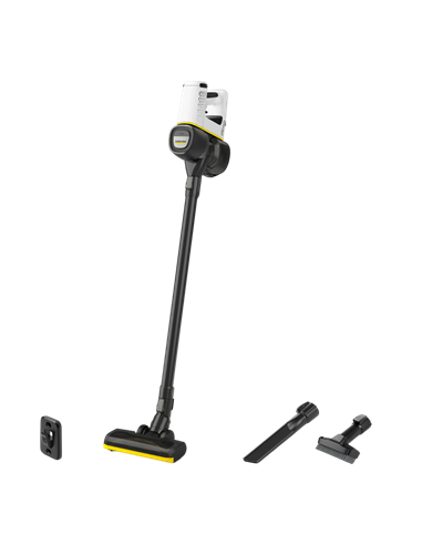 Вертикальный Пылесос Karcher VC 4 Cordless myHome, Белый | Черный