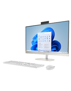 Моноблок HP AI 27-cr2048ci, 27", Intel Core Ultra 7 255U, 16Гб/512Гб, FreeDOS, Белый 2