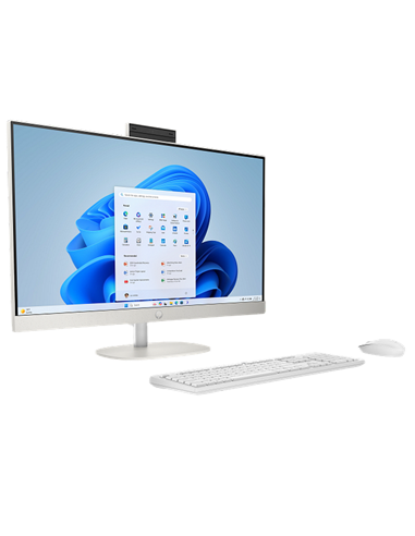 Computer All-in-One HP AI 27-cr2048ci, 27", Intel Core Ultra 7 255U, 16GB/512GB, FreeDOS, Alb