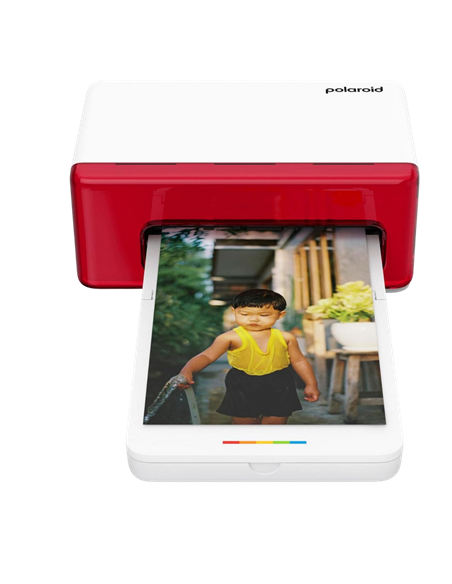 Фотопринтер Polaroid Hi Print 4x6, Белый | Красный