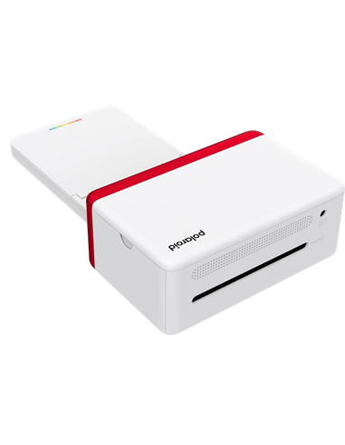 Фотопринтер Polaroid Hi Print 4x6, Белый | Красный