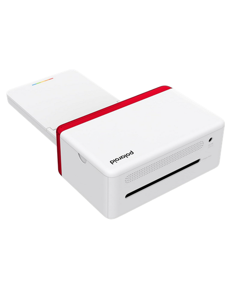 Фотопринтер Polaroid Hi Print 4x6, Белый | Красный