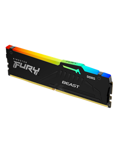 Memorie RAM Kingston FURY Beast RGB, DDR5 SDRAM, 6000 MHz, 8GB, KF560C36BBEA-8