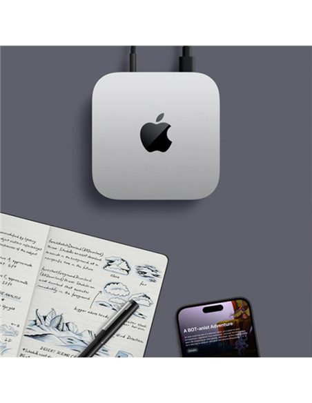 Sistem Desktop PC Apple Z1CF0012R, Mac mini, M4 with 10-core CPU and 10-core GPU, 24GB/1024GB, M4 10-core GPU, macOS Tahoe