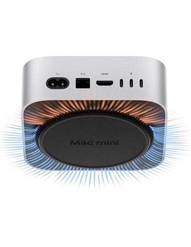 Настольный ПК Apple Z1CF0012R, Mac mini, M4 with 10-core CPU and 10-core GPU, 24Гб/1024Гб, M4 10-core GPU, macOS Tahoe