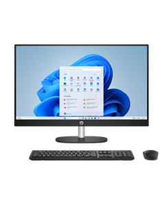 Моноблок HP AI 27-cr2107ci, 27", Intel Core Ultra 5 225U, 16Гб/512Гб, Без ОС, Чёрный