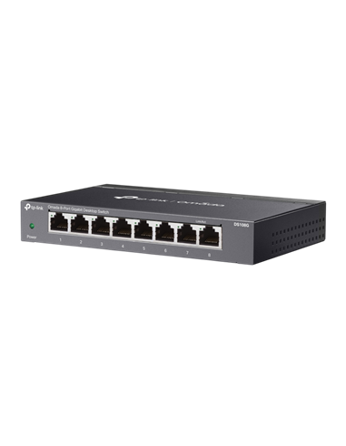 Сетевой коммутатор TP-LINK DS108G, 8x 10/100/1000 Мбит/с