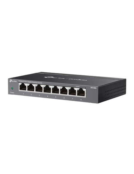 Сетевой коммутатор TP-LINK DS108G, 8x 10/100/1000 Мбит/с
