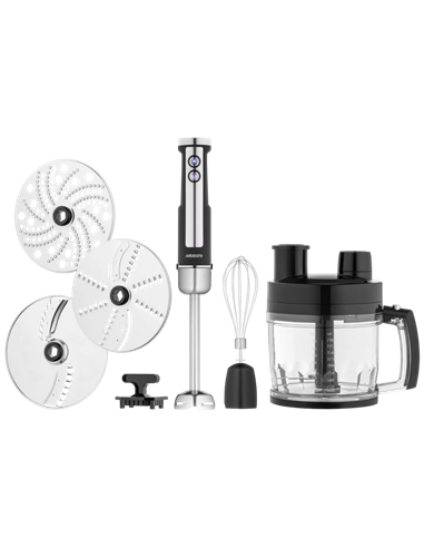 Blender de mână Ardesto HBSG-1000WHCHSL, Negru | Argintiu