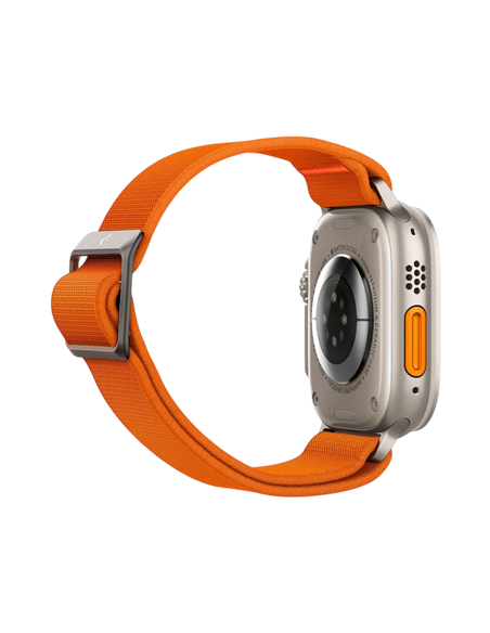 Curea pentru ceas Spigen Lite Fit Ultra, Nailon, Portocaliu