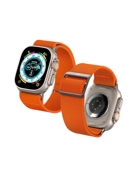 Ремешок для часов Spigen Lite Fit Ultra, Нейлон, Оранжевый