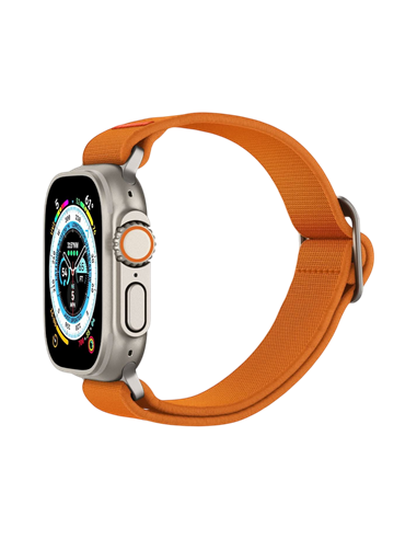 Ремешок для часов Spigen Lite Fit Ultra, Нейлон, Оранжевый