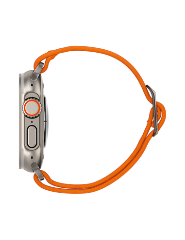 Curea pentru ceas Spigen Lite Fit Ultra, Nailon, Portocaliu