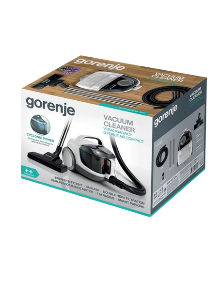 Aspirator Gorenje VCEA01GACWCY, Alb | Negru