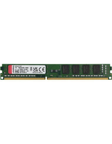 Оперативная память Kingston ValueRAM, DDR3 SDRAM, 1600 МГц, 4 ГБ, KVR16LN11/4WP