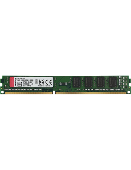 Оперативная память Kingston ValueRAM, DDR3 SDRAM, 1600 МГц, 4 ГБ, KVR16LN11/4WP