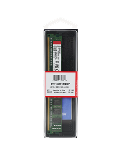 Оперативная память Kingston ValueRAM, DDR3 SDRAM, 1600 МГц, 4 ГБ, KVR16LN11/4WP 2