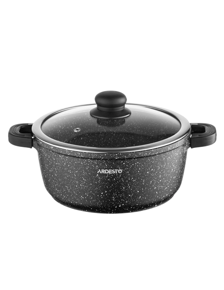 Кастрюля Ardesto AR2430GE, 3,1л, 22см, Чёрный