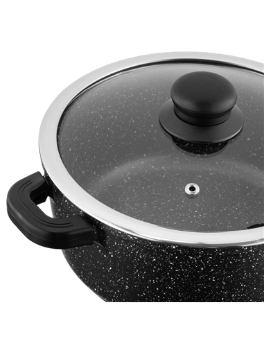 Кастрюля Ardesto AR2430GE, 3,1л, 22см, Чёрный