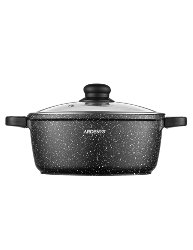 Кастрюля Ardesto AR2430GE, 3,1л, 22см, Чёрный