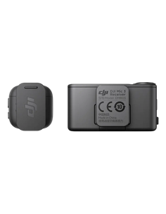 Microfon portabil pentru înregistrare vocală DJI Mic 3 (2 TX + 1 RX + Charging Case), Fără fir, Negru 2
