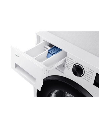 Стиральная машина Samsung WW80FG5L32AELE, 8кг, Белый