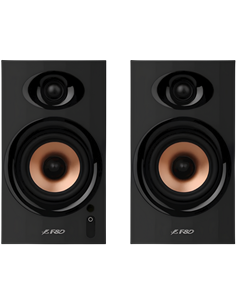 Sistem audio 2.0 CH F&D R23BT, Negru