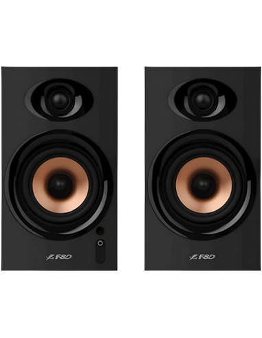 Sistem audio 2.0 CH F&D R23BT, Negru