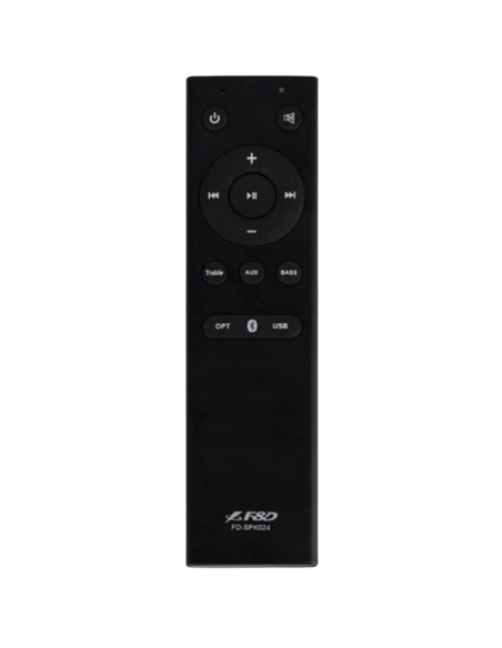 Sistem audio 2.0 CH F&D R23BT, Negru