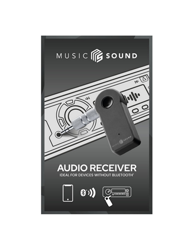 Аудиоприемник Bluetooth Cellularline Universal, Чёрный
