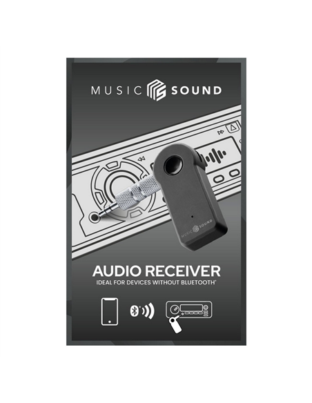 Аудиоприемник Bluetooth Cellularline Universal, Чёрный