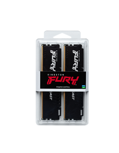 Memorie RAM Kingston FURY Beast, DDR5 SDRAM, 6000 MHz, 32GB, KF560C36BBE2K2-32
